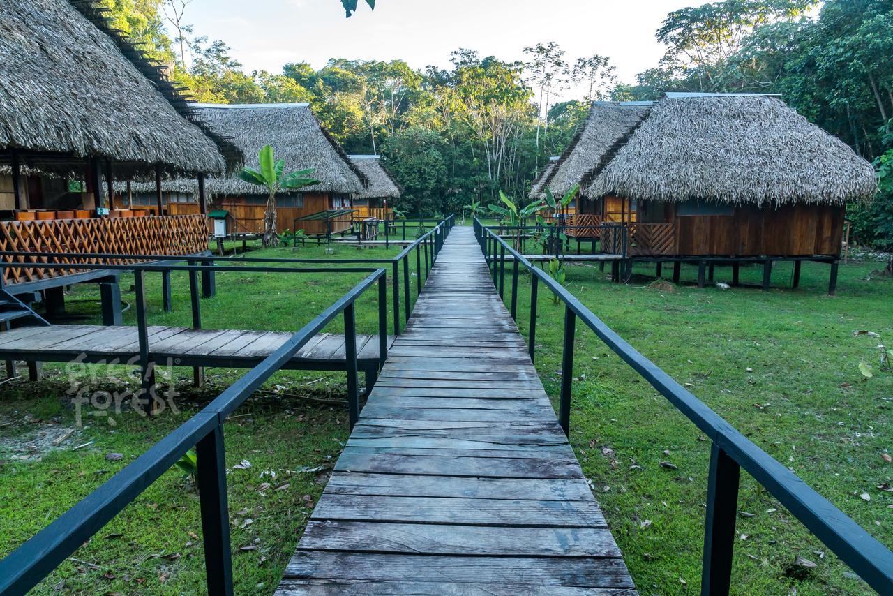 Green Forest Ecolodge Puerto Montufar Exteriér fotografie